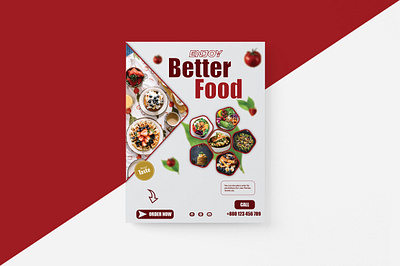 Food Flyer Design Template design designer food flyer food poster graphic design graphic designer mahakashbd poster poster design poster designer
