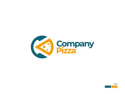 Company Pizza Logo hot