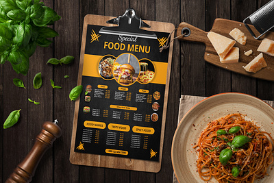 Resturant Food Menu Design Template adobe portfolio design designer food menu design graphic design graphic designer mahakashbd social media design social media post social media post design
