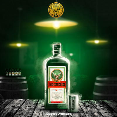 JAGERMEISTER graphic design jagermeister photomanipulation photoshop