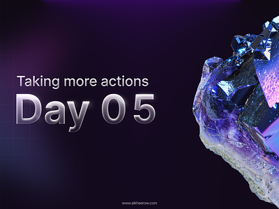 Day 05 - Futuristic designs branding crystal day 05 design figma future galaxy gem graphic graphic design illustration interactive logo out of this world poster ui ux vector