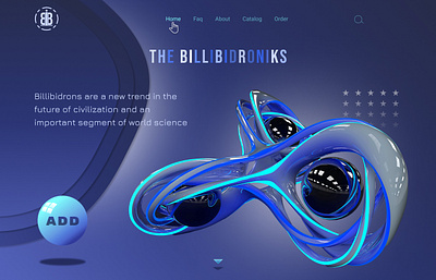 The Billibidroniks graphic design ui ux web design