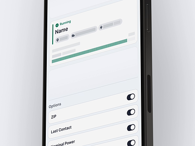 Display Options animation display options ios options toggle ui ux