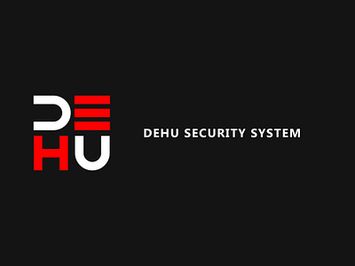 DEHU Logo branding logo logotype square