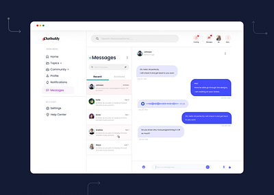 Chats ui web dashboard