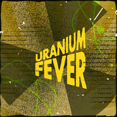 Uranium Fever animation atomic graphic design grunge motion motion graphics texture