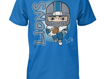 Detroit Lions Toddler Scrappy Sequel Shirt