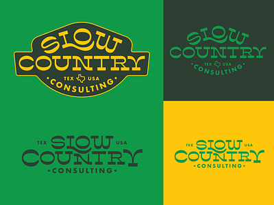 Slow Country - Branding bbq bbqbranding branding graphicdesign hospitalitydesign lettering logo texas
