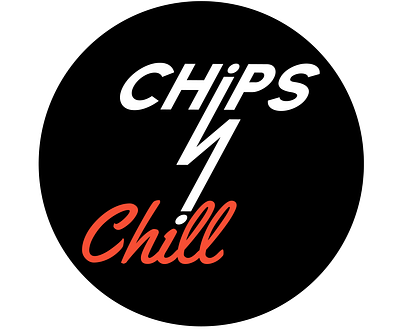 Chips N Chill branding graphic design logo