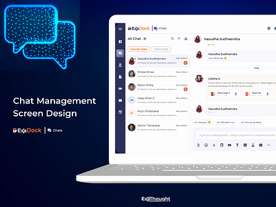 Chat Management | Revolutionizing Conversations: UI Excellence chat app ui chat design chat feature design chat interface chat module chat system chat ui chat ux chat widget chatbox design chats conversation groupchat instant messaging message app design message layout messaging pollingfeature realtimemessaging search