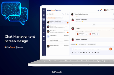 Chat Management | Revolutionizing Conversations: UI Excellence chat app ui chat design chat feature design chat interface chat module chat system chat ui chat ux chat widget chatbox design chats conversation groupchat instant messaging message app design message layout messaging pollingfeature realtimemessaging search