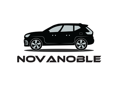 Nova Noble Car logo Design branding car car logo car service design graphic design illustration logo