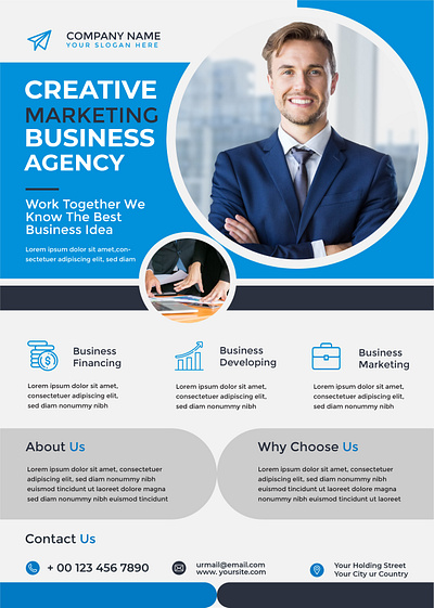 Corporate Buisness Flyer Template