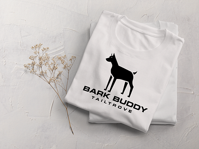 Bark Buddy Logo art bark buddy logo branding design graphic design illustration illustrator logo vector