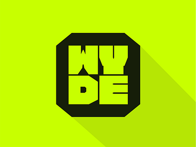 WYDE Logotype - Outdoor Brand branding design graphic design illustration logo typography vector