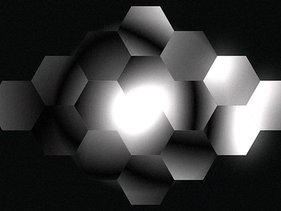 hexagon glass illusion by Tarafa Mhfoud™ 3d animation branding dark glass graphic design graphics gray grey hexagon illusion light logo mirror motion motion graphics tarafa ui ux vector