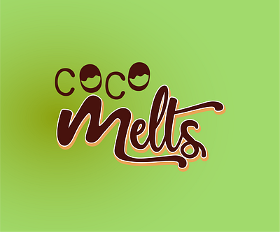 logo design for hot chocolate brand brand design creative creative logo hot chocolte logo logos typeface typography