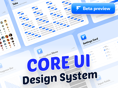 Freebie - Core UI - UI kit for iOS & Android v0.911 apple auto layout beta community core design design system figma free freebie graphic design ios app library ui ui design ui kit ui ux ui ux design ux design