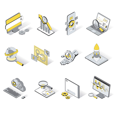 Business 2d animation cbusiness design entrepreneur flat growth hustle icon icons illustration innovation isometric leadership motion networking opportunity strategy success