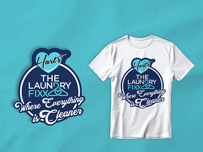 T Shirt Design - "Hart's The Laundry Fix" advertisingagency atshirt atshirtaday cleaningday digitalagency hartstees innovatixhub laundry laundryfixtshirts newtshirts tees teescollection tshirt tshirtanak tshirtdesign tshirtprinting tshirts tshirtscollection tshirtsfashion tshirtshop