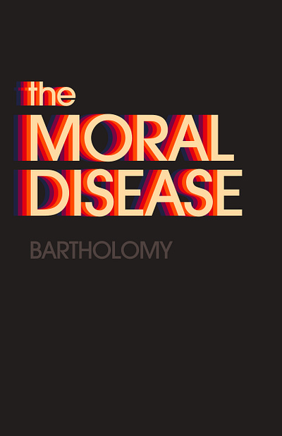 themoraldisease branding graphic design typography