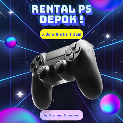 Video Ads Rental Playstation Depok animation graphic design motion graphics