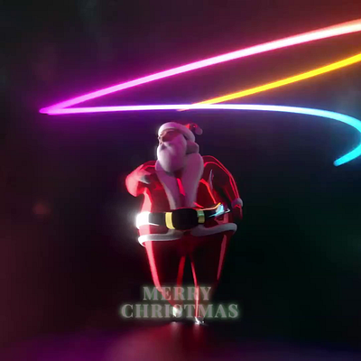 Christmas Video 2023 3d animation motion graphics