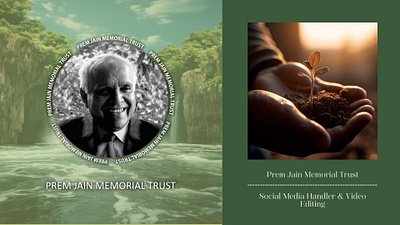 Prem Jain Memorial Trust branding design graphic design identity logo