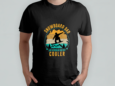 snowboard t-shirt designs apparel design extreme graphic design illustration modern snowboard snowboard dad snowboard t shirt sports t shirt designs trendy typography unique vintage