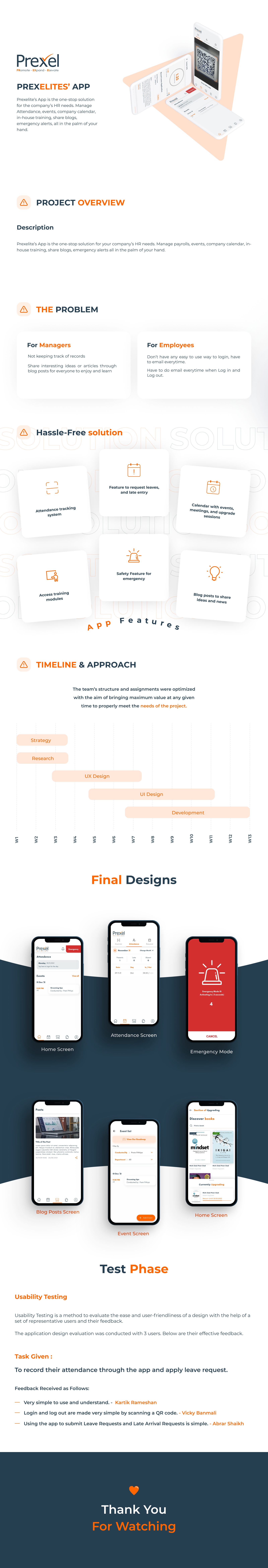 Prexelites' App absent attendance attendanceapp attendancemanagement books companyhr graphic design hrapp hrmanager libraryapp present ui uiuxdesign ux uxdesign
