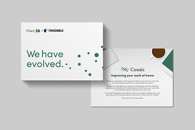 Cosaic Brand Launch Swag art direction branding graphic design logo print unboxing website