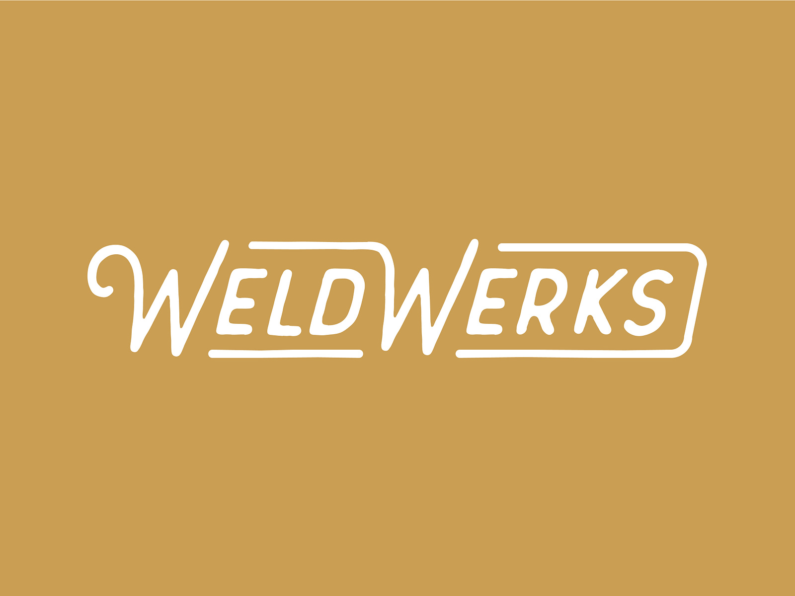 WeldWerks Brewing Co. Wordmark by Sean Serafini on Dribbble