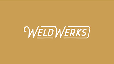 WeldWerks Brewing Co. Wordmark beer logo brewery logo industrial logo logotype typography weldwerks wordmark