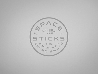 Space Food Sticks Logo Concept astronauts logo logo lockup logo seal nasa space food space food sticks space logo