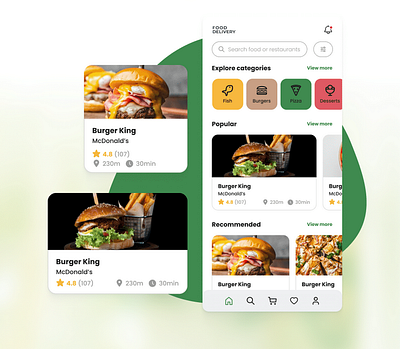 Food Delivery App app design food delivery mobile app ui design uiux uiux design uiux designer web design website