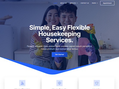 Houskeeping & Cleaning Services Website cleaner cleaning service design elementor pro elementor website floor cleaning home cleaning home maid house house cleaning housekeeping housemaid maintenance sanitization service washing website design wordpress wordpress landing wordpress website