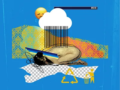 Seasonal Depression design illustration