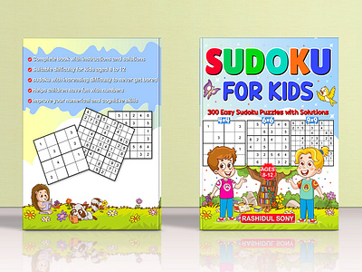 Sudoku Puzzle Book Cover Design activity book for kdp activity book for kids activitybook amazon kdp amazon kdp book design book cover book cover design coloring book design graphic design illustration kdp kdp activity book kdp book cover kids activity book kids puzzle book paperback cover puzzle sudoku sudoku puzzle