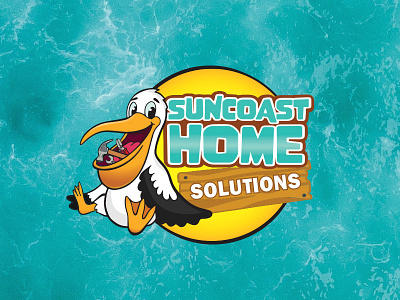 Suncoast Home Solutions Branding branding logo design stationery