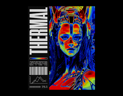 Thermal conceptposter digitalart graphic design poster