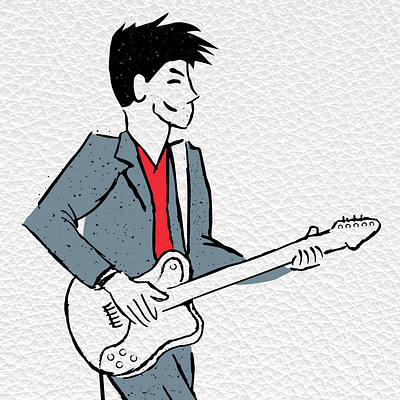 Rock Guitarist brick texture concert electric guitar gritty guitarist guitars heavy metal illustration illustrator live music male musical artist musician person portrait punk rock rock and roll rock bands shows vector