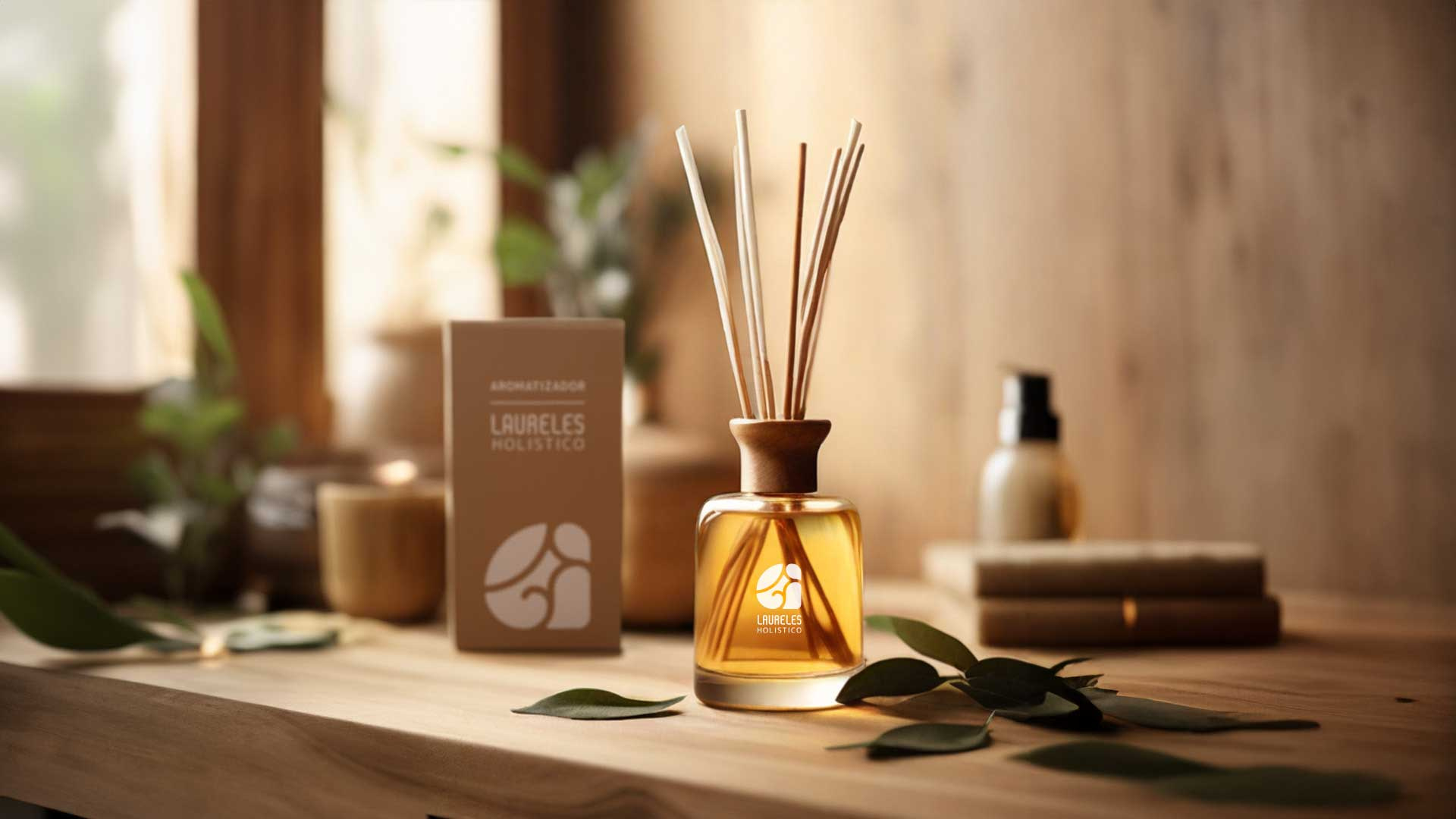 LAURELES HOLISTICO BRAND IDENTITY brandidentity branding design graphic design illustration logo media photo photoai post prompt vector