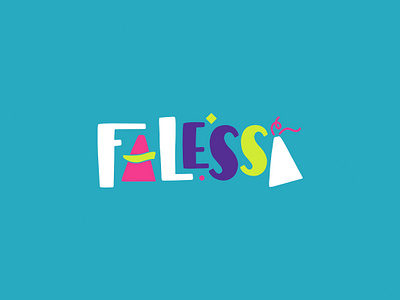 Falessa - Party Decor branding graphic design logo