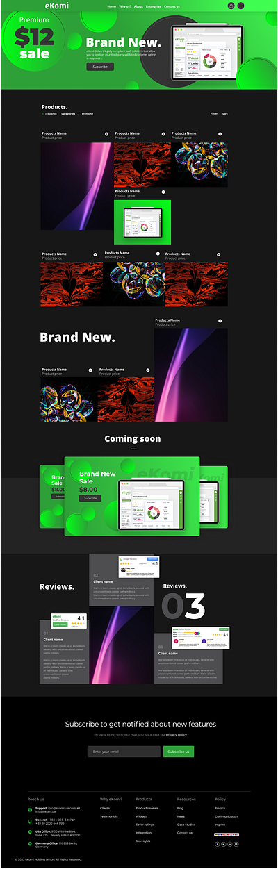 eKomi Appstore Design Concept branding design graphic design illustration layout design logo product design ui vector web design