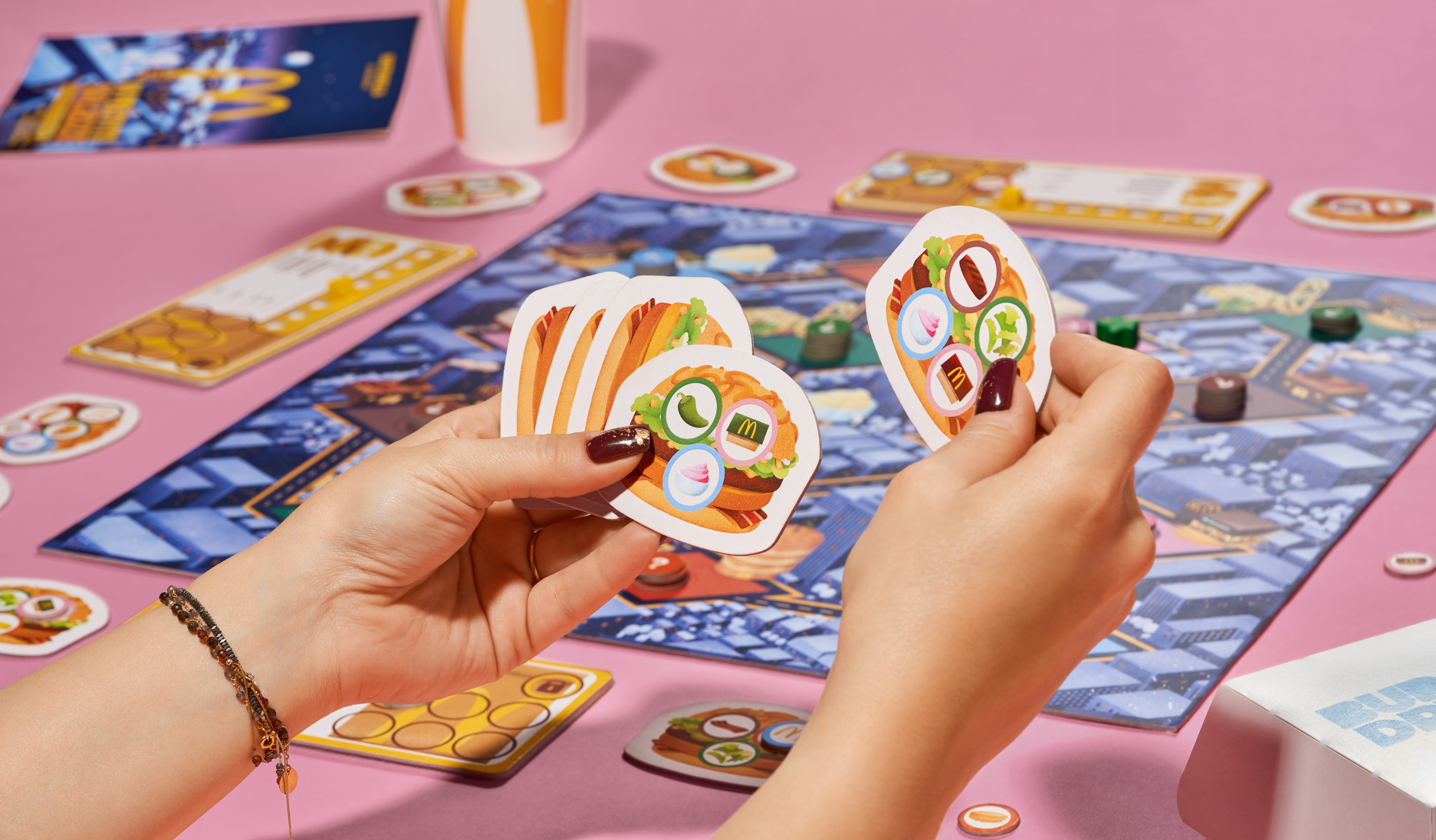 McDonald's Board Game "In Full Squad" by Mateusz Piotrowski on Dribbble