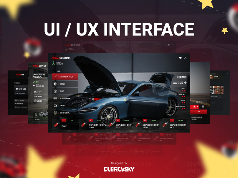 UI / UX INTERFACE by Ivan Dubrovsky on Dribbble