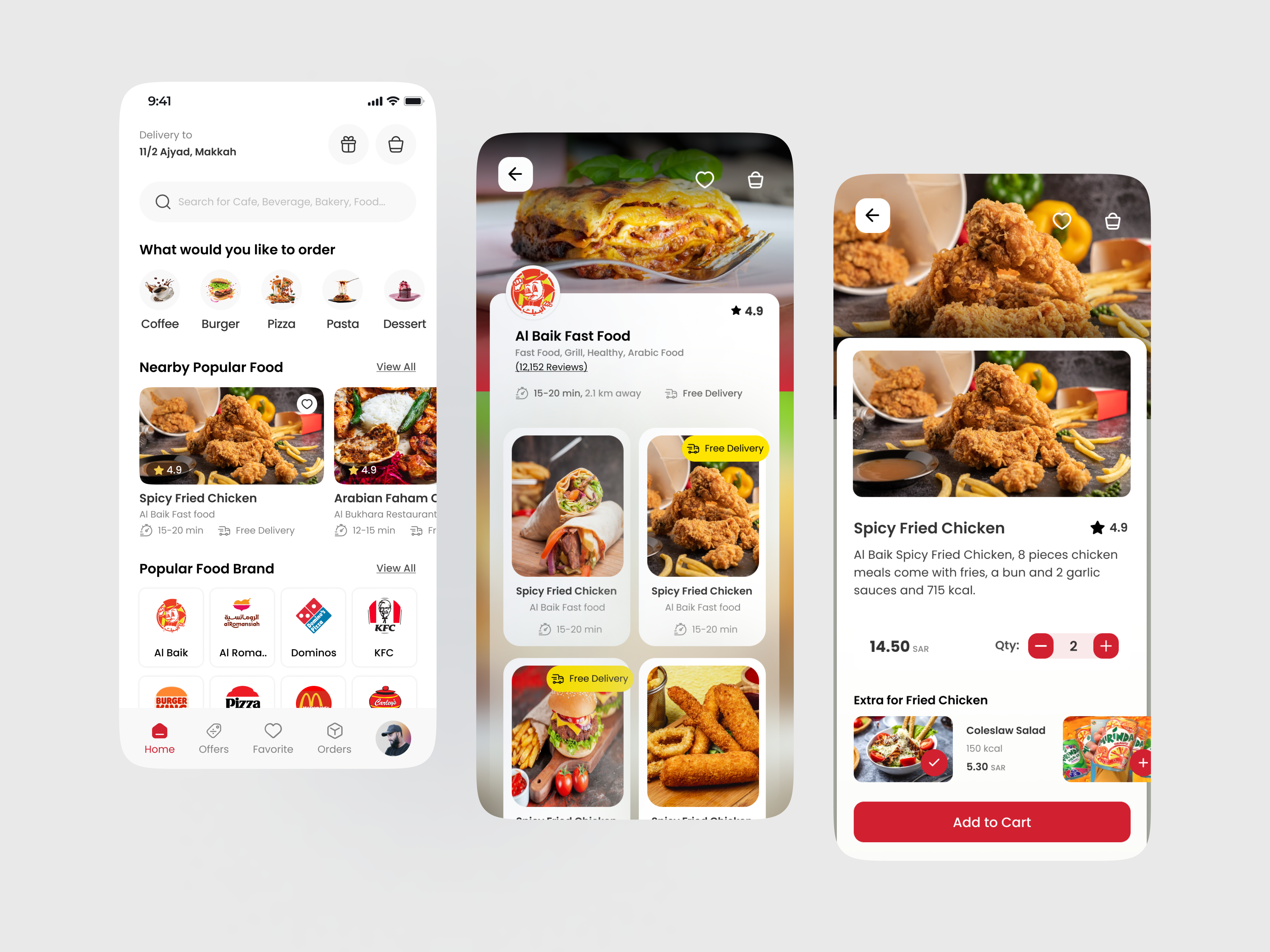 Example of Mobile App Design (UX/UI)