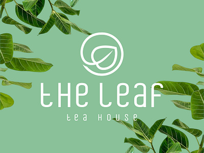 Logo - The Leaf branding design graphic design green house illustration logo tea typography vector