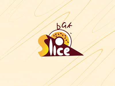 Slice Bakery Logo Animation after effects animation cheesecake confectionery graphic design motion graphics slice