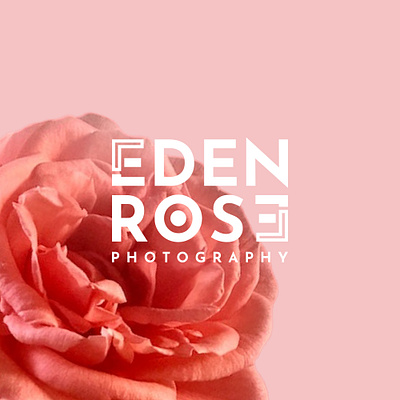 Logo - Eden Rose branding design graphic design illustration logo photo photography rose typography vector